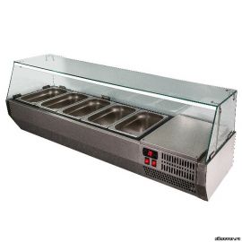 Холодильный стол - настольная витрина VT2v-G