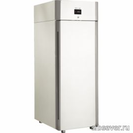 Холодильный шкаф с металлическими дверьми CM105-Sm Alu