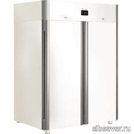 Холодильный шкаф с металлическими дверьми CM110-Sm Alu