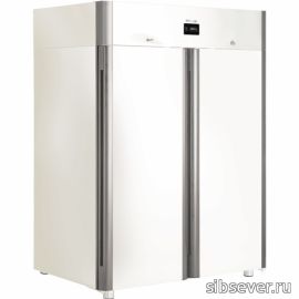 Холодильный шкаф с металлическими дверьми CM114-Sm Alu