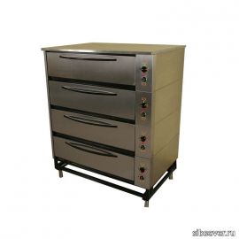 Шкаф жарочно-пекарный секционный ЭШП-4с корпус нерж.сталь